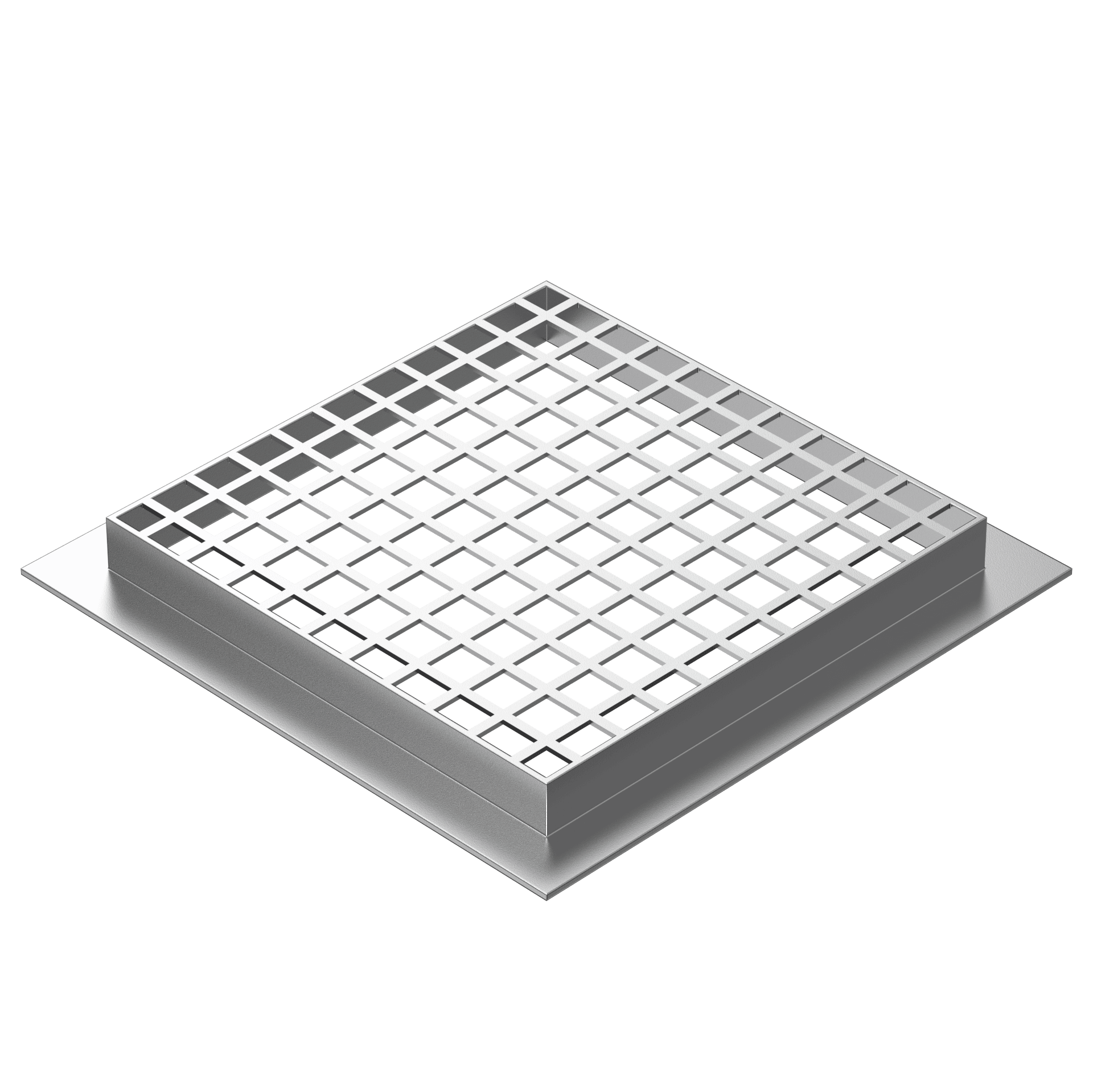 Galvanized Bar Matrix Debris Screen
