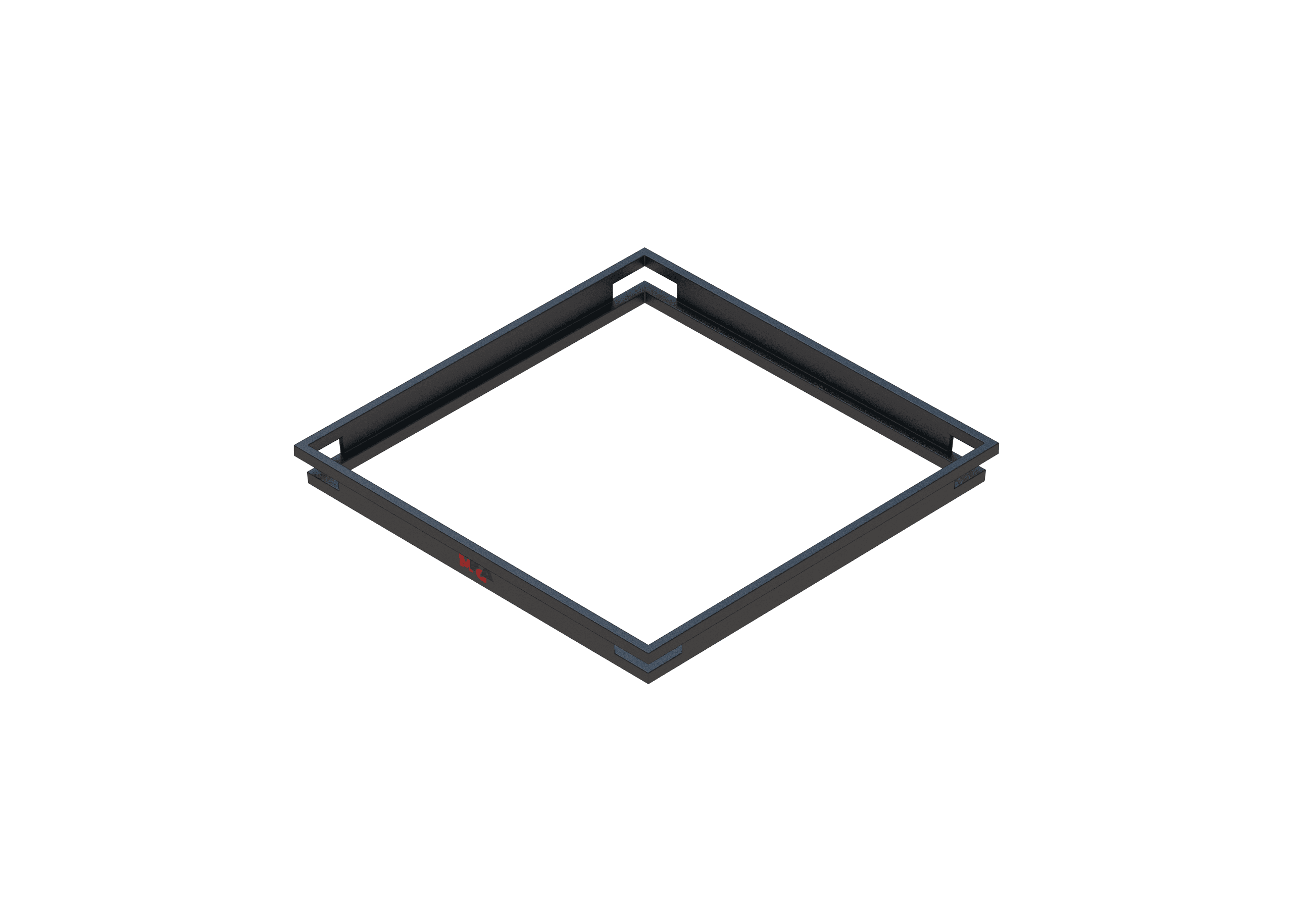 Round Riser – Coated Finish